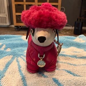 Kate spade collective bag charm dog